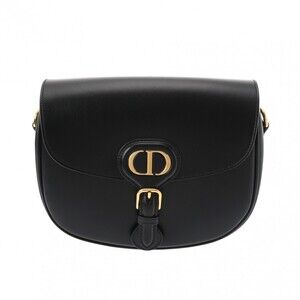 CHRISTIAN DIOR Bobby Bag Black Calf Shoulder